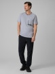 mini: Męski t-shirt z nadrukiem 4F 4FWSS26TTSHM2663 - szary (5)