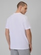mini: Męski t-shirt z nadrukiem 4F 4FWSS26TTSHM2664 - biały (6)