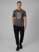 mini: Męski t-shirt z nadrukiem 4F 4FWSS26TTSHM2664 - szary (2)