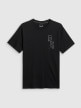 mini: Męski t-shirt z nadrukiem 4F 4FWSS26TTSHM2665 - czarny (5)