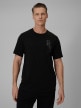 mini: Męski t-shirt z nadrukiem 4F 4FWSS26TTSHM2665 - czarny (1)