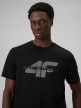 mini: Męski t-shirt z nadrukiem 4F 4FWSS26TTSHM2666 - czarny (4)