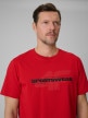 mini: Męski t-shirt z nadrukiem 4F 4FWSS26TTSHM2666 - czerwony (4)