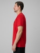 mini: Męski t-shirt z nadrukiem 4F 4FWSS26TTSHM2666 - czerwony (3)