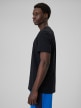 mini: Męski t-shirt z nadrukiem 4F 4FWSS26TTSHM2668 - czarny (3)