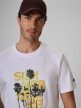 mini: Męski t-shirt z nadrukiem 4F 4FWSS26TTSHM2784 - biały (3)