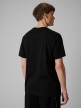mini: Męski t-shirt z nadrukiem 4F 4FWSS26TTSHM2822 - czarny (4)