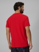 mini: Męski t-shirt z nadrukiem 4F 4FWSS26TTSHM3034 - czerwony (4)