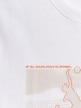 mini: Męski t-shirt z nadrukiem 4F 4FWSS26TTSHM3035 - biały (6)