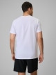 mini: Męski t-shirt z nadrukiem 4F 4FWSS26TTSHM3035 - biały (4)