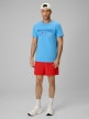 mini: Męski t-shirt z nadrukiem 4F 4FWSS26TTSHM3035 - niebieski (2)