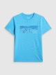 mini: Męski t-shirt z nadrukiem 4F 4FWSS26TTSHM3035 - niebieski (5)