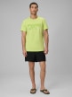 mini: Męski t-shirt z nadrukiem 4F 4FWSS26TTSHM3035 - zielony (2)