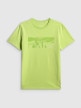 mini: Męski t-shirt z nadrukiem 4F 4FWSS26TTSHM3035 - zielony (5)