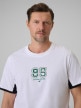 mini: Męski t-shirt z nadrukiem 4F 4FWSS26TTSHM3323 - biały (4)
