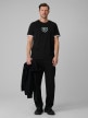 mini: Męski t-shirt z nadrukiem 4F 4FWSS26TTSHM3323 - czarny (2)