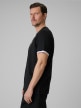 mini: Męski t-shirt z nadrukiem 4F 4FWSS26TTSHM3323 - czarny (3)