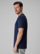 mini: Męski t-shirt z nadrukiem 4F 4FWSS26TTSHM3324 - granatowy (3)