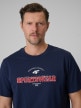 mini: Męski t-shirt z nadrukiem 4F 4FWSS26TTSHM3324 - granatowy (4)