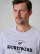 mini: Męski t-shirt z nadrukiem 4F 4FWSS26TTSHM3324 - szary (4)