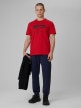 mini: Męski t-shirt z nadrukiem 4F 4FWSS26TTSHM3325 - czerwony (2)