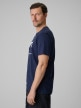 mini: Męski t-shirt z nadrukiem 4F 4FWSS26TTSHM3325 - granatowy (3)