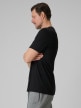 mini: Męski t-shirt z nadrukiem 4F 4FWSS26TTSHM3326 - czarny (3)
