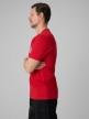 mini: Męski t-shirt z nadrukiem 4F 4FWSS26TTSHM3326 - czerwony (3)