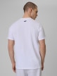mini: Męski t-shirt z nadrukiem 4F 4FWSS26TTSHM3327 - biały (6)