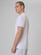 mini: Męski t-shirt z nadrukiem 4F 4FWSS26TTSHM3327 - biały (3)