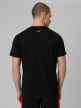 mini: Męski t-shirt z nadrukiem 4F 4FWSS26TTSHM3327 - czarny (6)