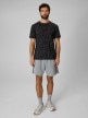 mini: Męski t-shirt z nadrukiem 4F 4FWSS26TTSHM3332 - czarny (2)
