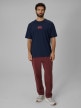 mini: Męski t-shirt z nadrukiem 4F 4FWSS26TTSHM3334 - granatowy (3)