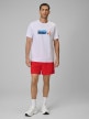 mini: Męski t-shirt z nadrukiem 4F 4FWSS26TTSHM3335 - limonkowy (2)
