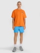 mini: Męski t-shirt z nadrukiem oversize 4F 4FRSS25TTSHM2990 - pomarańczowy (2)