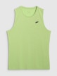 mini: Męski tank top treningowy 4F 4FWAW25TFSLM574 - zielony (1)