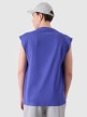 mini: Męski tank top z nadrukiem 4F 4FRSS24TSLEM148 - niebieski (2)