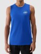 mini: Męski top z nadrukiem 4F 4FRSS24TSLEM212 - niebieski (4)