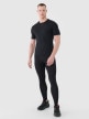 mini: Męskie legginsy treningowe 4F 4FWMM00TFTIM416 - czarne (1)