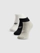 mini: Męskie skarpetki stopki (3-pack) 4F 4FRSS26USOCM0834 - multikolor (1)