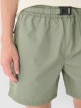 mini: Męskie spodenki casual 4F 4FRSS24TSHOM663 - oliwkowe (6)