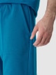 mini: Męskie spodenki dresowe 4F 4FWSS24TSHOM330 - niebieskie (3)