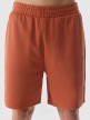 mini: Męskie spodenki dresowe 4F 4FWSS24TSHOM344 - pomarańczowe (5)