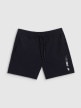 mini: Męskie spodenki plażowe boardshorty z filtrem UPF50+ 4F 4FRSS26UBDSM258 - czarne (7)