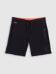 mini: Męskie spodenki plażowe boardshorty z filtrem UPF50+ 4FRSS26UBDSM256 - czarne (7)