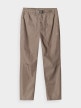 mini: Męskie spodnie casual 4F 4FRAW24TTROM1349 - brązowe (9)