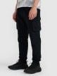 mini: Męskie spodnie casual 4F 4FRAW25TTROM1631 - czarne (2)