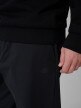 mini: Męskie spodnie casual 4F 4FRSS26TTROM1857 - czarne (4)