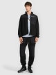 mini: Męskie spodnie dresowe joggery 4F 4FRAW25TTROM1711 - czarne (1)