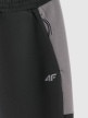 mini: Męskie spodnie dresowe joggery 4F 4FRSS26TTROM1903 - czarne (9)